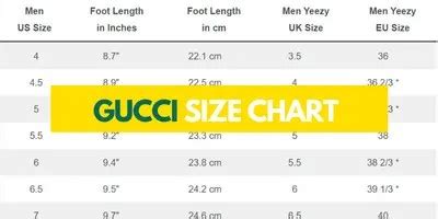 what size gucci sneakers should i buy|Gucci sneakers size chart.